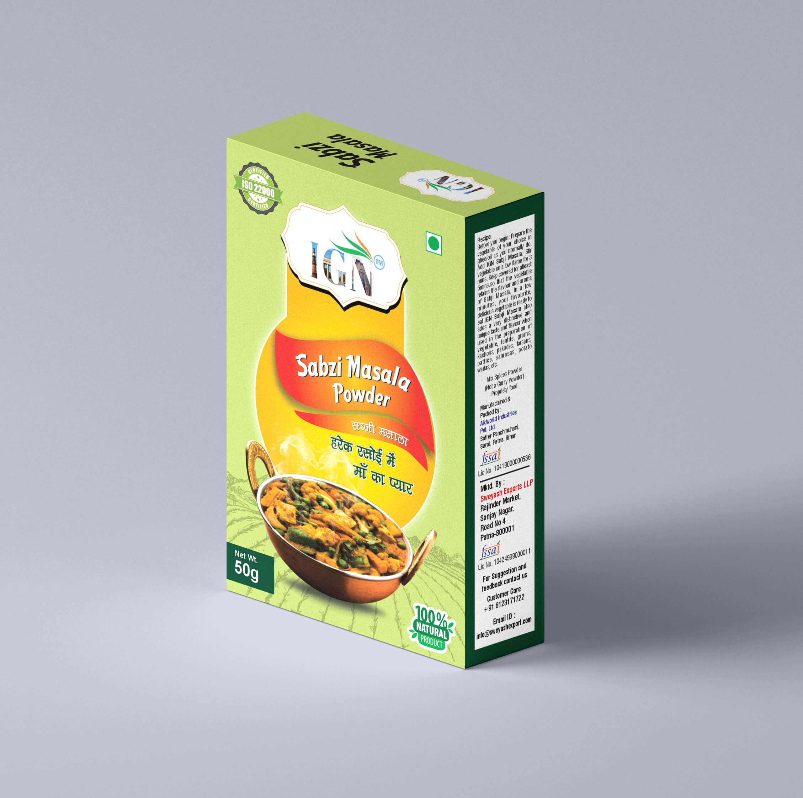 5-scaled-1.jpg IGN Sabzi Masala- 50g - Image 1
